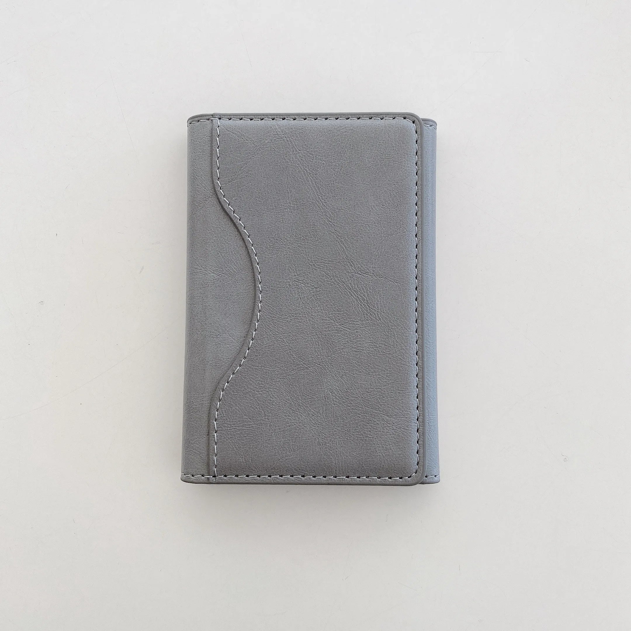 Triple Fold Leather Magnetic Card Holder for iPhone (MagSafe Compatible)