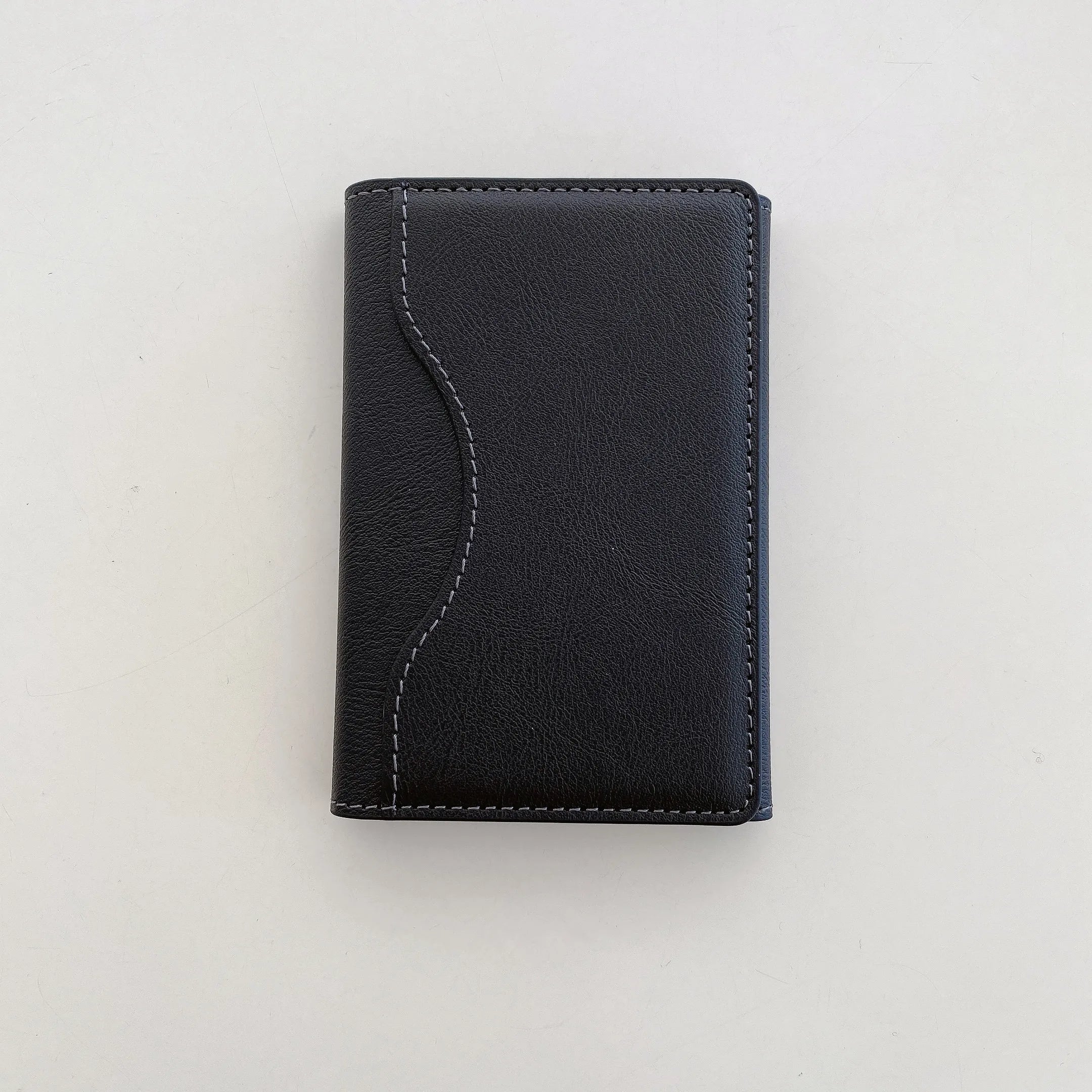 Triple Fold Leather Magnetic Card Holder for iPhone (MagSafe Compatible)