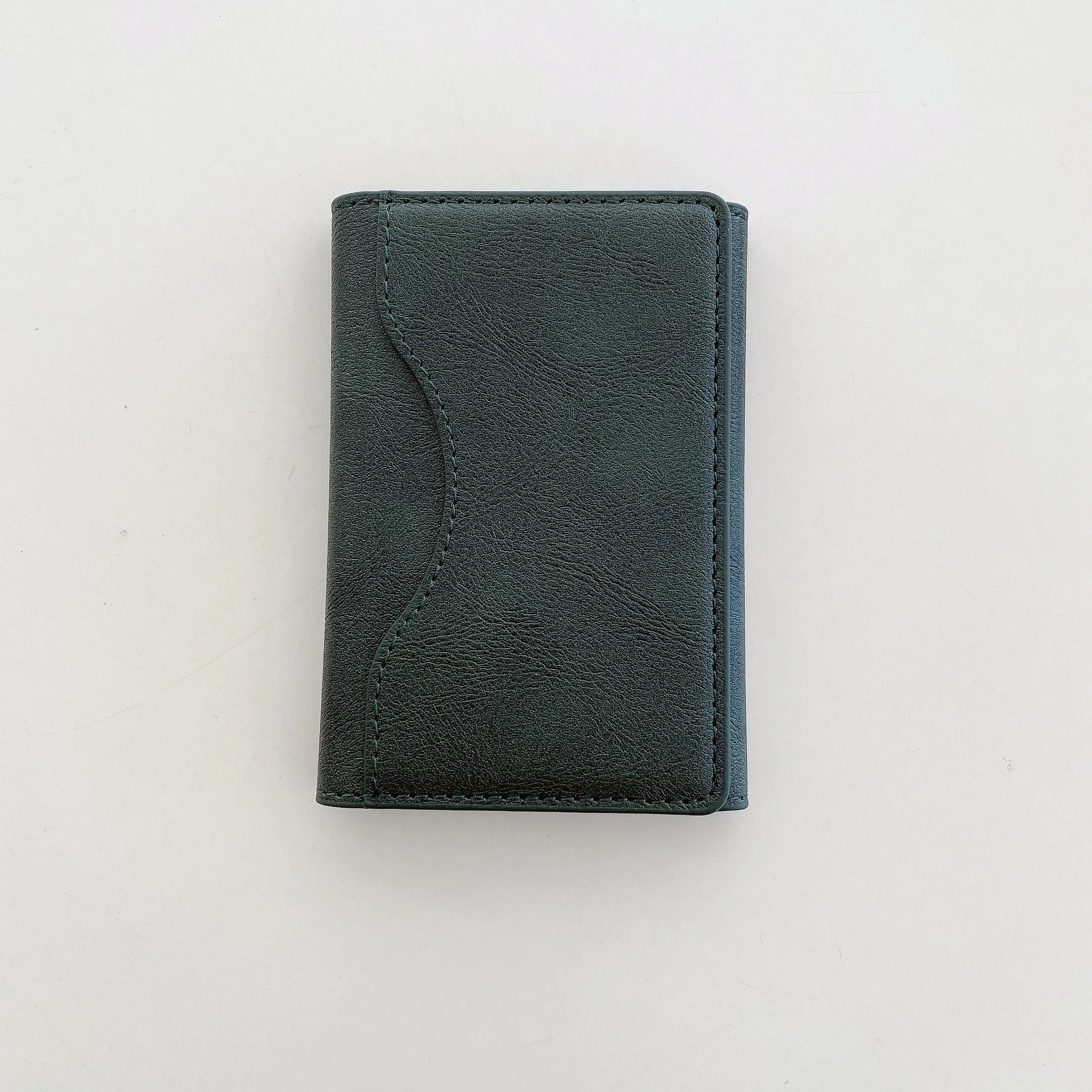 Triple Fold Leather Magnetic Card Holder for iPhone (MagSafe Compatible)
